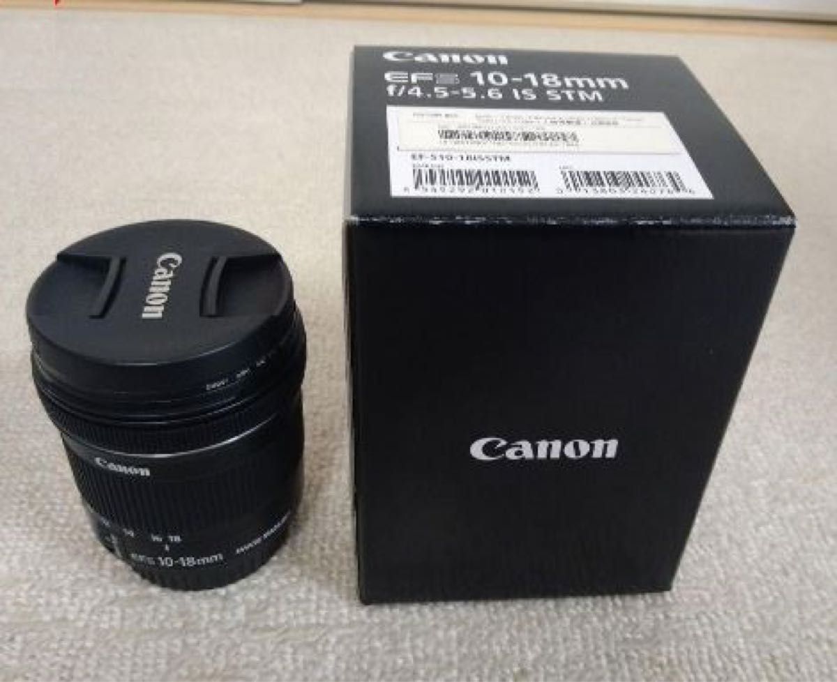 美品】Canon EF-S10-18F4.5-5.6 IS STM 超広角ズームレンズ