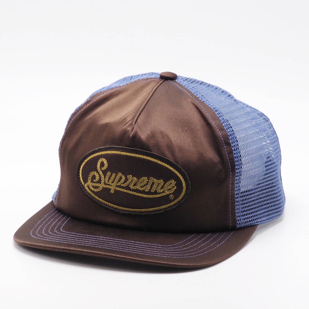 Supreme - Silk Mesh Back 5-Panel 茶 シュプリーム - シルク メッシュ