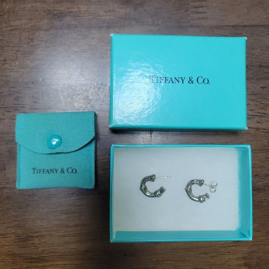 ティファニー TIFFANY バンブーピアス  TIFFANY&Co.　レア　廃盤