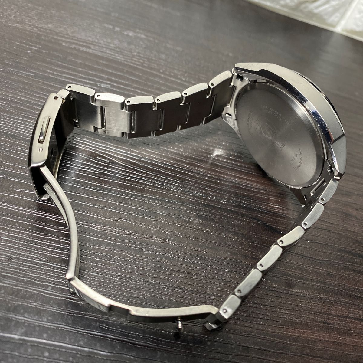 美品】CITIZEN/シチズンエコドライブ 電波ソーラーATP53 稼働品 チタン