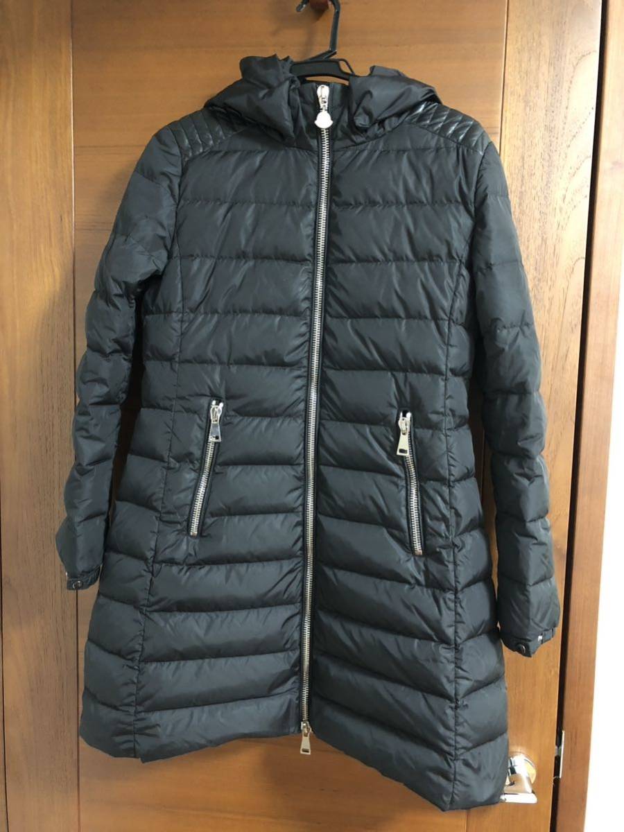 豊富なギフト MONCLER ブラック オロフィン OROPHIN ダウンコート