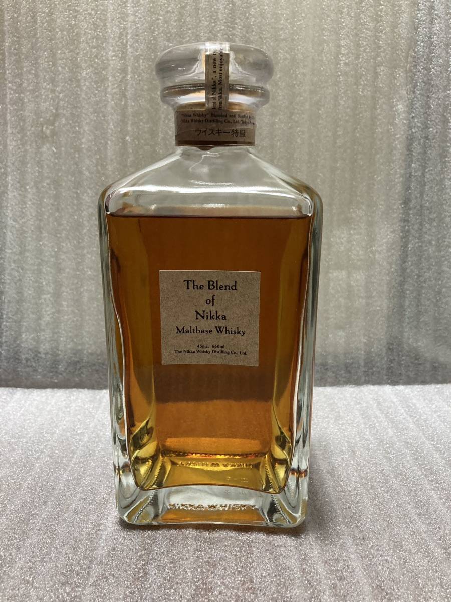 未開封】 ニッカ Nikka ザ ブレンド オブ ニッカ 17年(木箱付) と