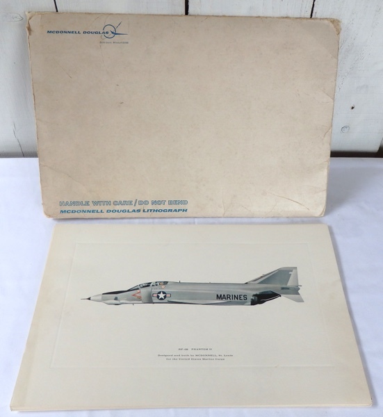 マクドネル・ダグラス MCDONNELL DOUGLAS LITHOGRAPH 11枚 セット まとめて Phantom II_画像1