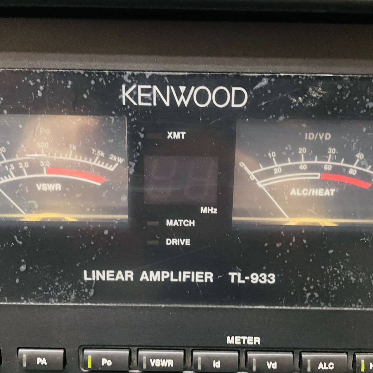 現状品　KENWOOD TL-933 　リアアンプ　ケンウッド　 通電確認のみ　i12221 180サイズ発送