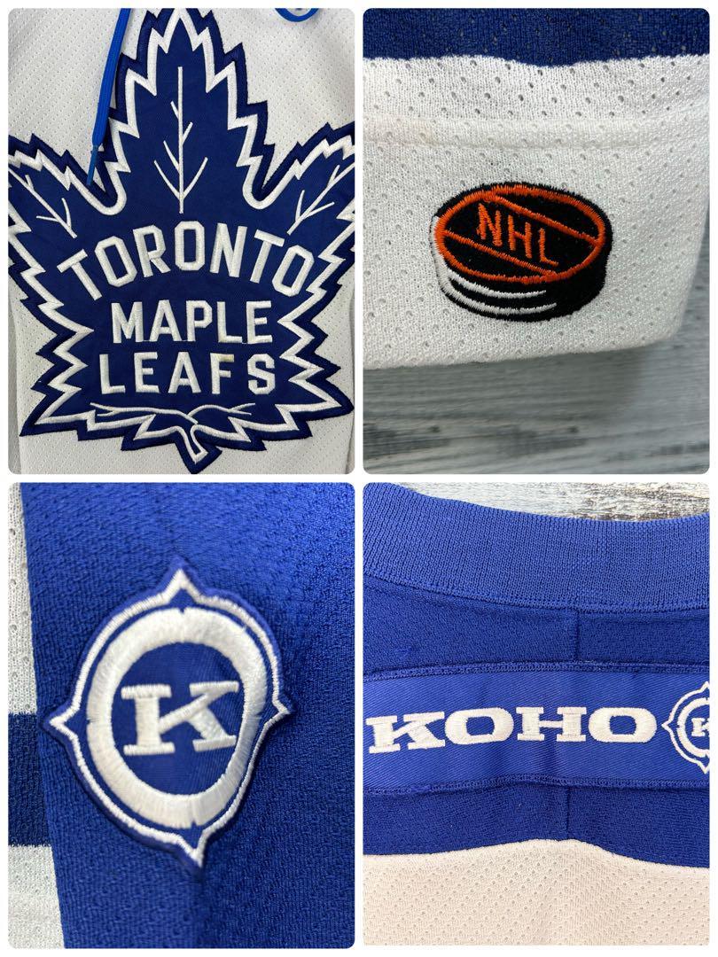 希少】NHL 刺繍 トロントメープルリーフ アイスホッケーシャツ 希少】NHL 刺繍 トロントメープルリーフ アイスホッケーシャツ