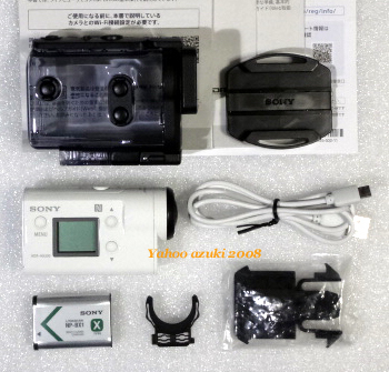 ソニー 美品 SONY HDR-AS300 アクションカム 使用少ない 動作品 取説