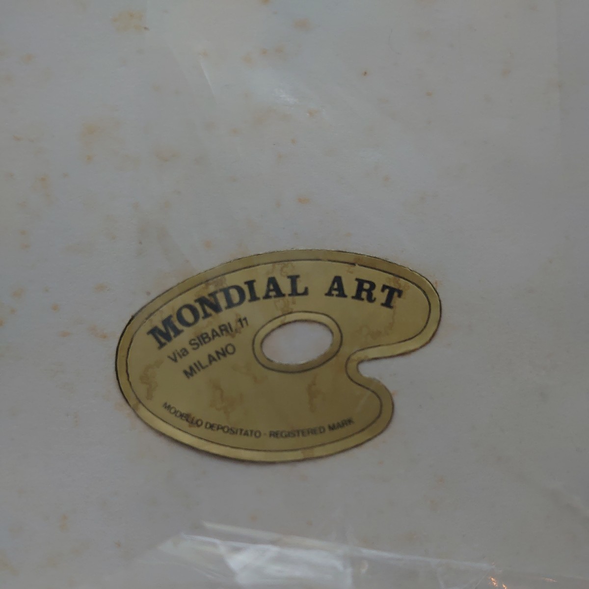 ★サイン入り 激レア品 希少 現(xiàn)地品 MONDIAL ART via sibari 11 milano Wichcle キリスト Kirisuto 風(fēng)景畫 イタリア ミラノ★