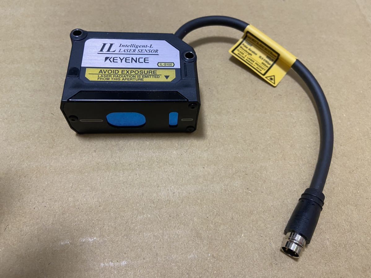 新品/未使用 キーエンス レーザーセンサヘッド IL-S100 新品/未使用 キーエンス レーザーセンサヘッド IL-S100