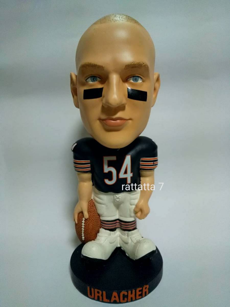 NFL☆BRIAN URLACHER☆Chicago Bears☆Bobble Head☆Limited☆ブライアン・アーラッカー☆シカゴ・ベアーズ☆ボビングヘッド☆フットボール_画像1