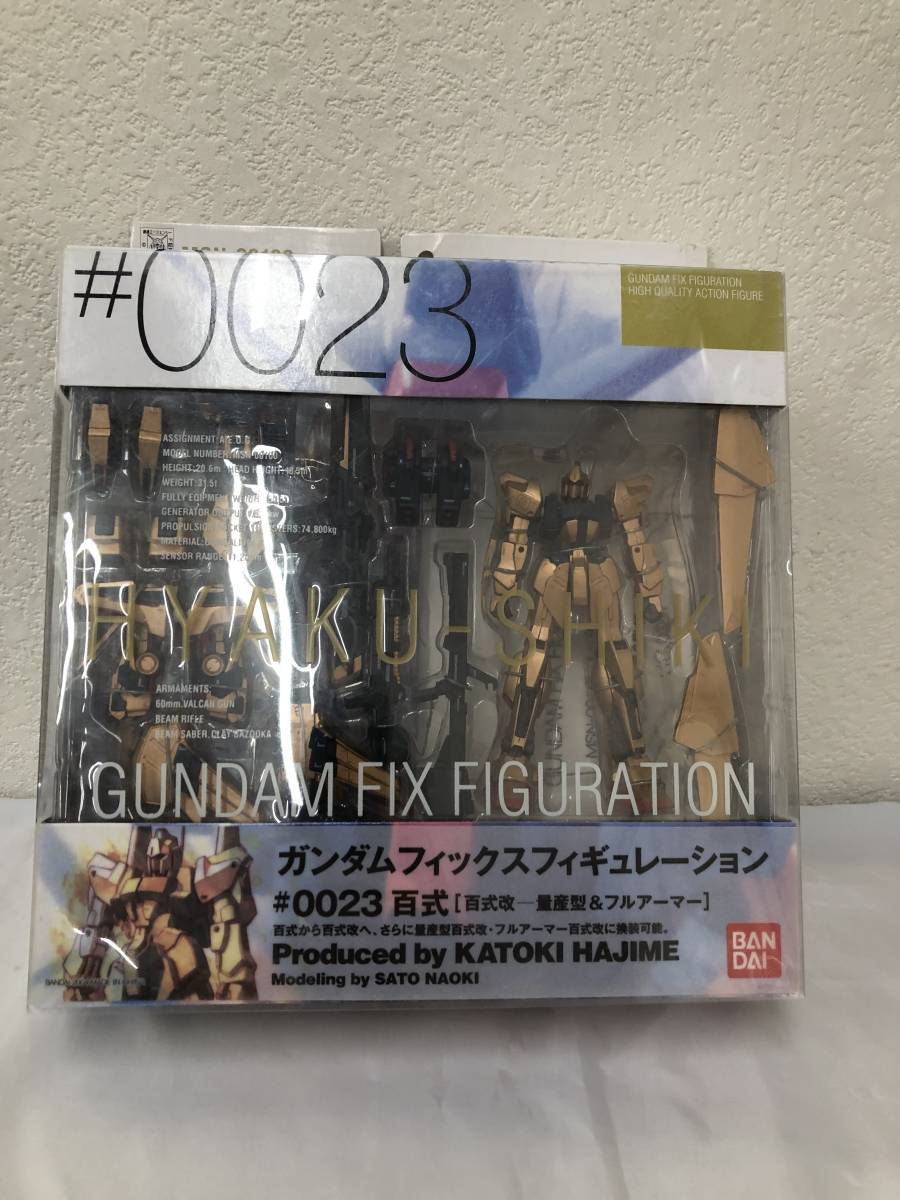 【中古フィギュア】MSN-00100 百式 機動戦士Zガンダム GUNDAM FIX FIGURATION #0023(230307B-01)_画像1