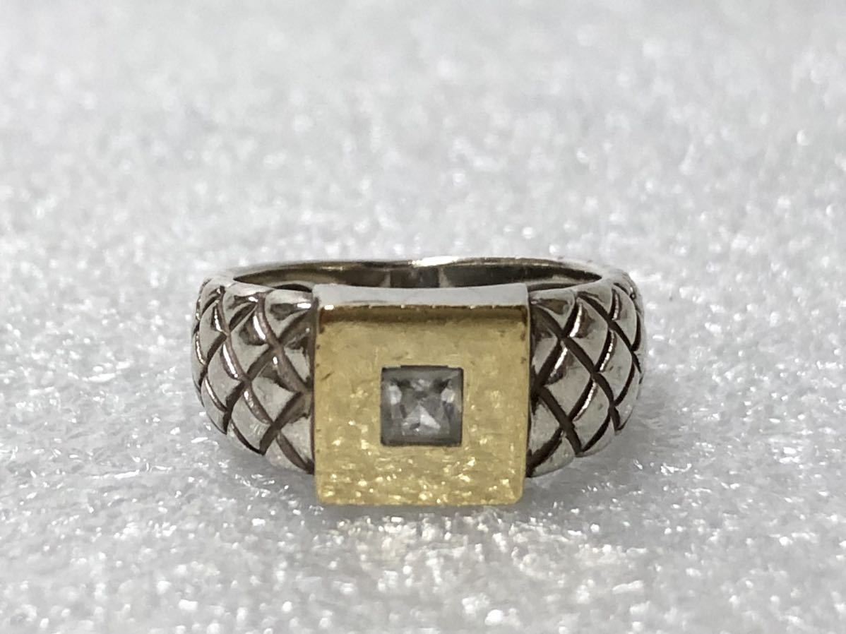 シルバーリング　ストーン　指輪 silver 925 750