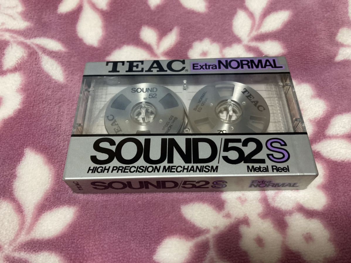 TEAC ティアック SOUND 52S Metal Reel メタルリール TAPE メタルテープ カセットテープ 未開封 