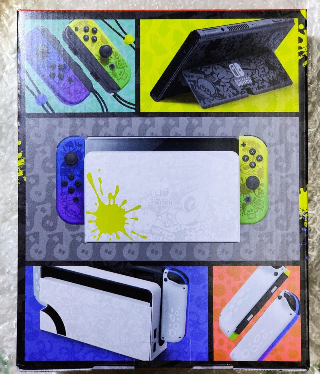 新品未開封 Nintendo Switch (有機ELモデル) スプラトゥーン 新品未開封 Nintendo Switch (有機ELモデル) スプラトゥーン