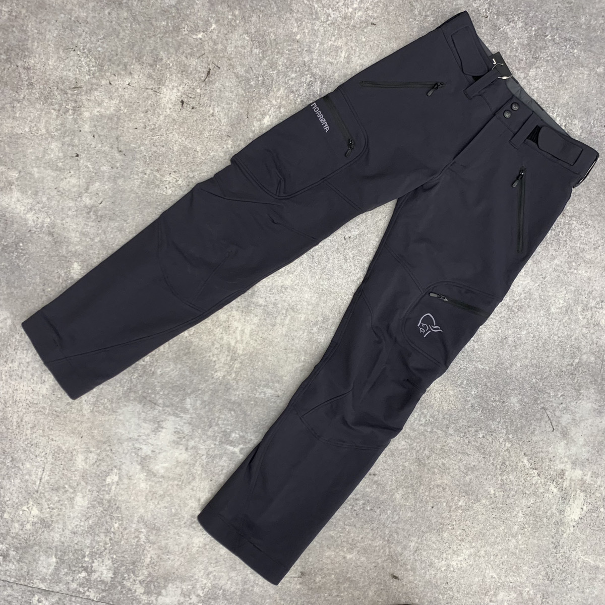 ▲NORRONA ノローナ Svalbard flex1 Pants スバールバル フレックス パンツ ナイロン 4017-13 BLACK ブラック 黒 104