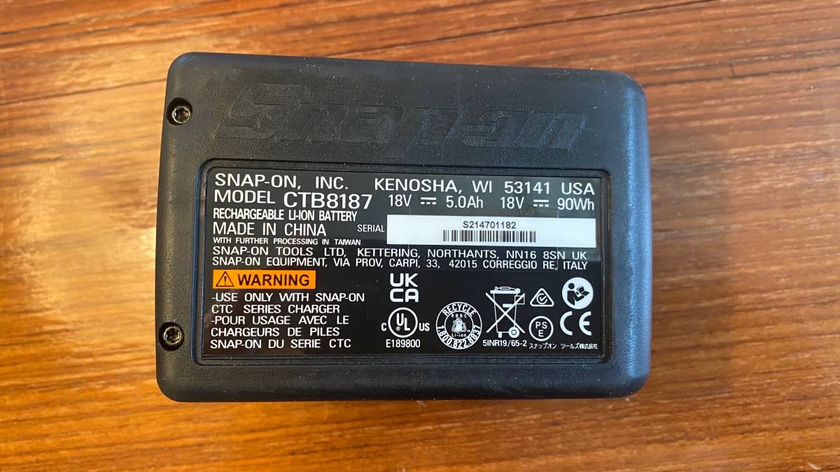 ヤフオク! - Snap-on スナップオン コードレスインパクトレン...