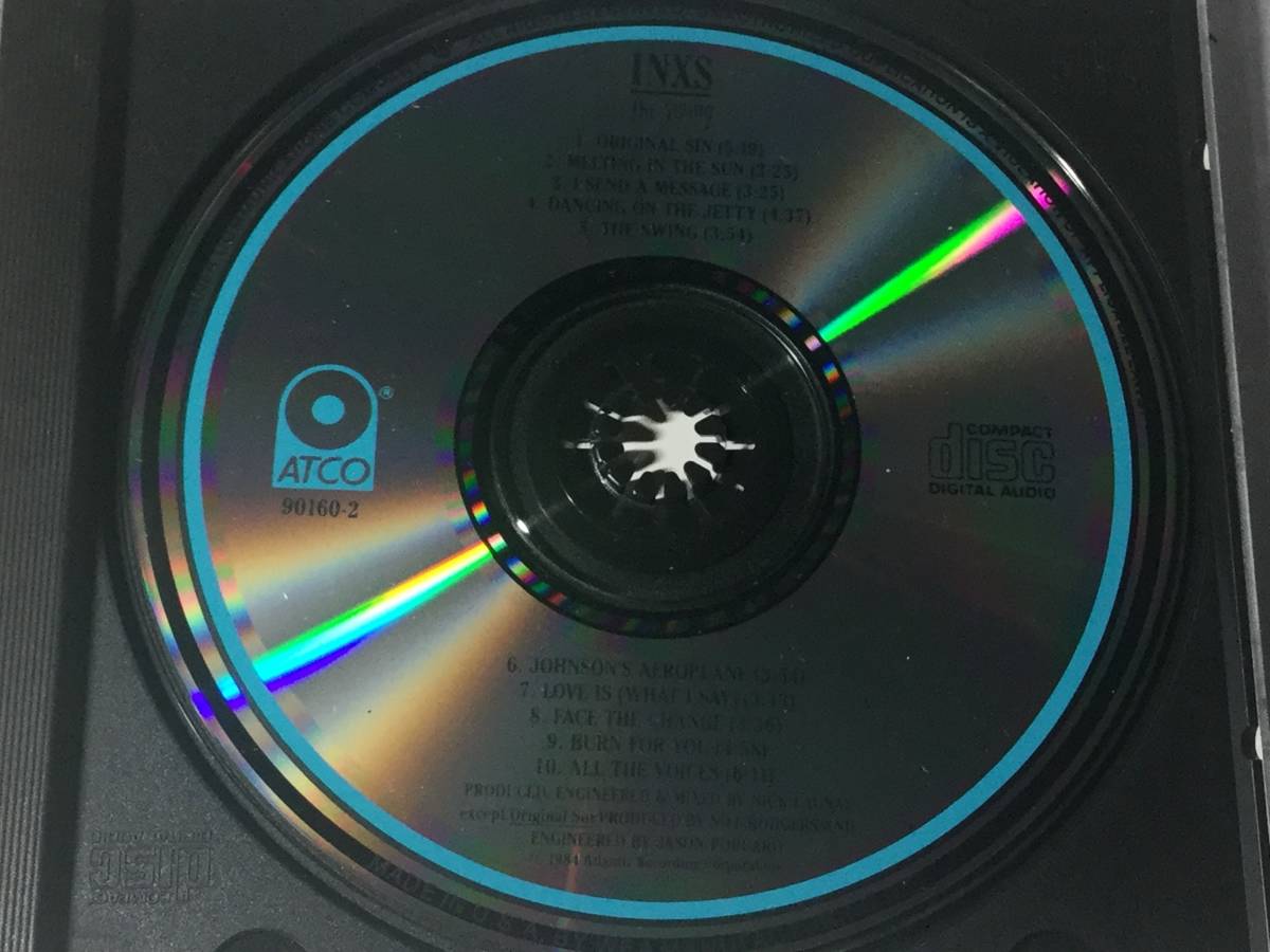 CD/INXS/インエクセス/スウィング ♪オリジナル・シン #ダリル・ホール ●プロデュース:ナイル・ロジャース_画像6