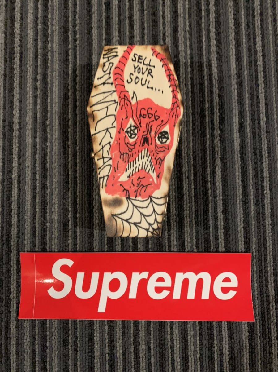 NECKFACE ネックフェイス 原画 一点物 supreme ステッカー 付-