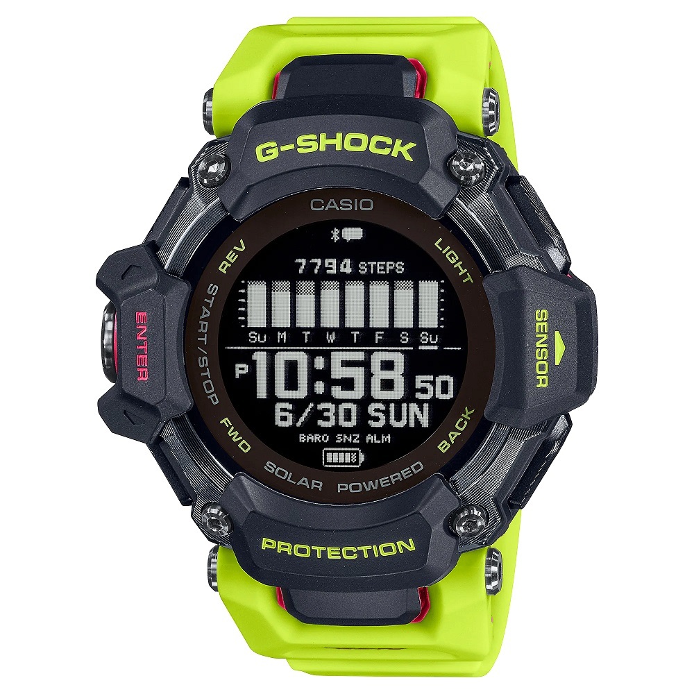 カシオCASIO G-SHOCK Gショック ジーショック G-SQUAD 心拍 GPS GBD-H2000-1A9JR【国内正規品】