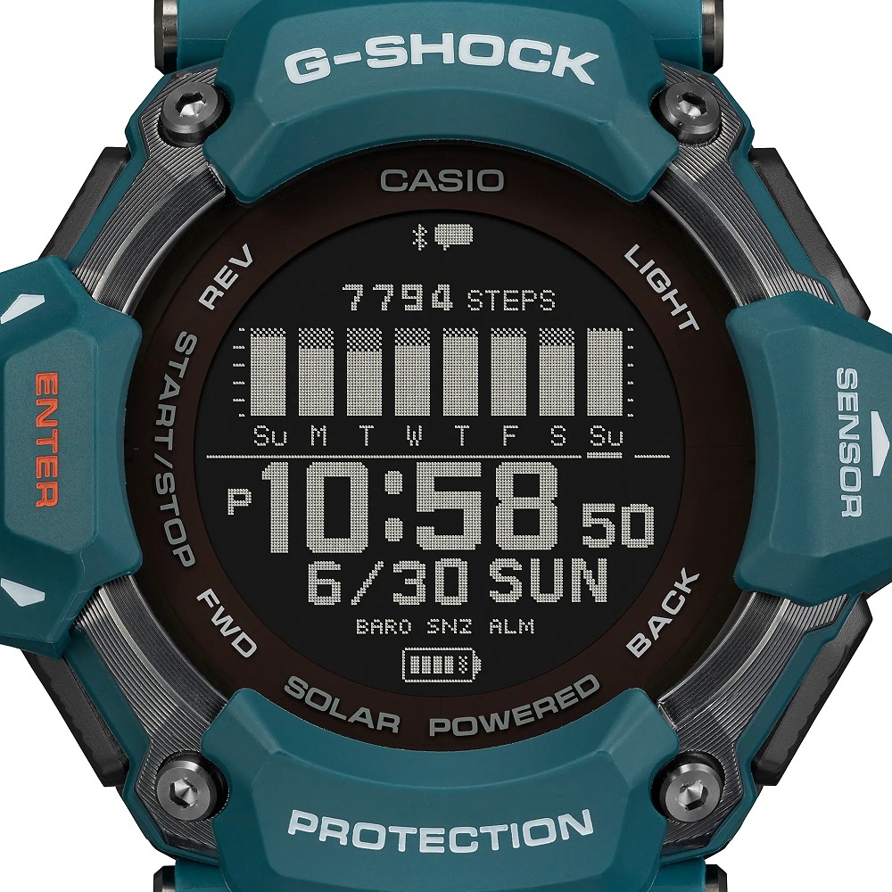 カシオCASIO G-SHOCK Gショック ジーショック G-SQUAD 心拍 GPS GBD-H2000-2JR【国内正規品】_画像2