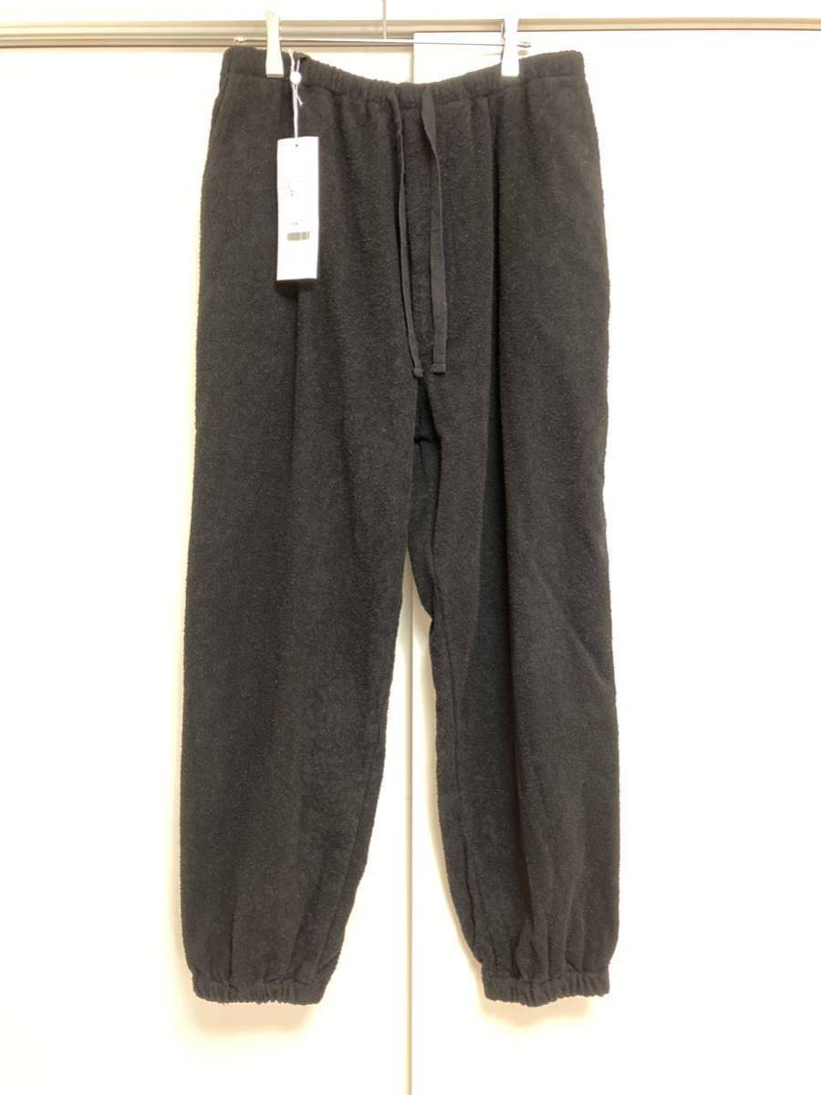 美品 タグ有り COMOLI シルクパイル ドローストリングパンツ 美品 タグ有り COMOLI シルクパイル ドローストリングパンツ