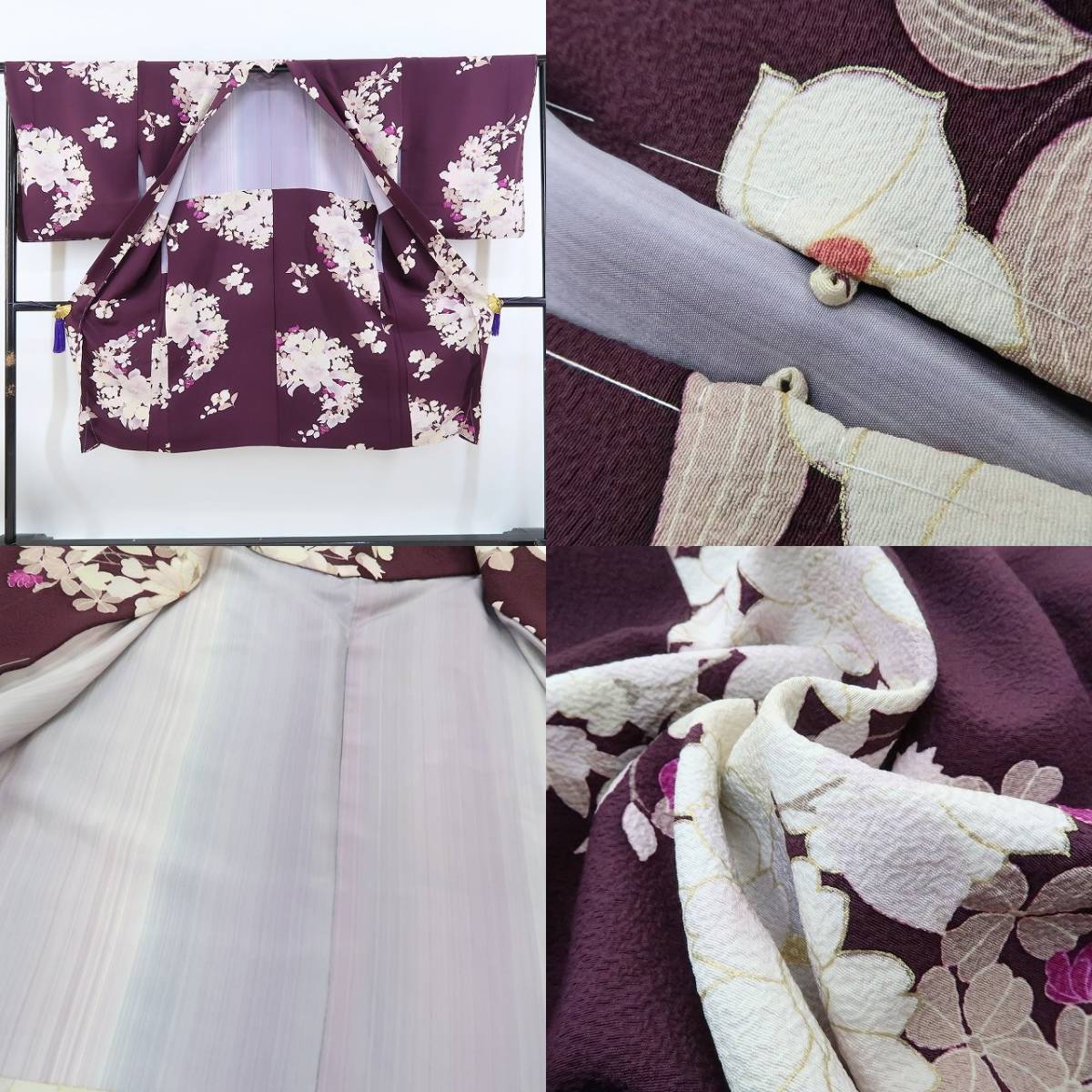 yu.saku2 new goods long height . attaching thread adhesion * three day month type .... manner ... make .. ream ..~ silk length feather woven 1224