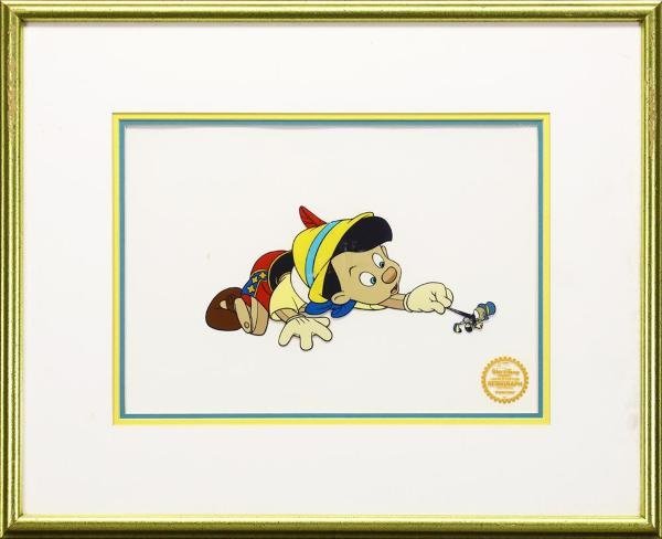Disney ピノキオ ジムニークリケット セル画 絵画 | eizo.me