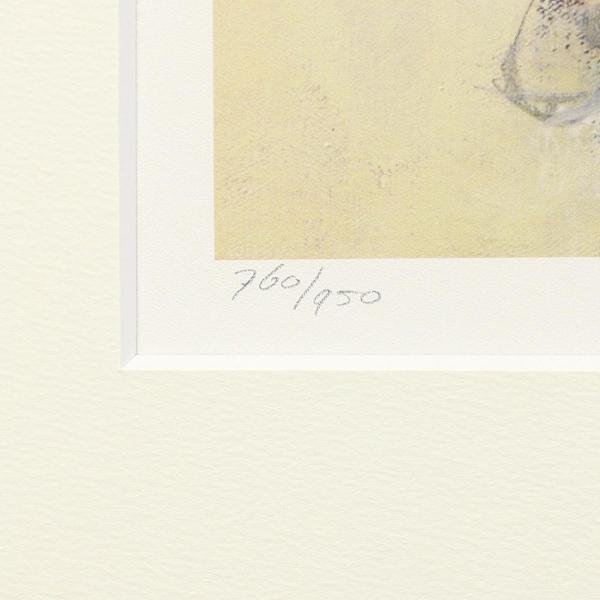 【真作】【WISH】ウィルム・ヘンラート Willem Haenraets「愛情」リトグラフ 10号大 直筆サイン 美人   〇オランダの画家 #23032620の画像7