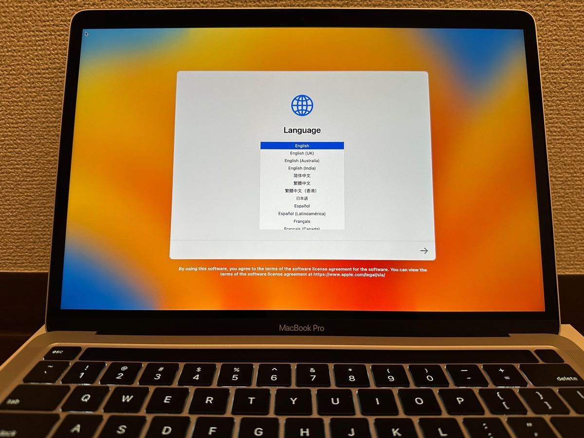 MacBook Pro 13-inch M1 16GB/1TB シルバー USキーボード