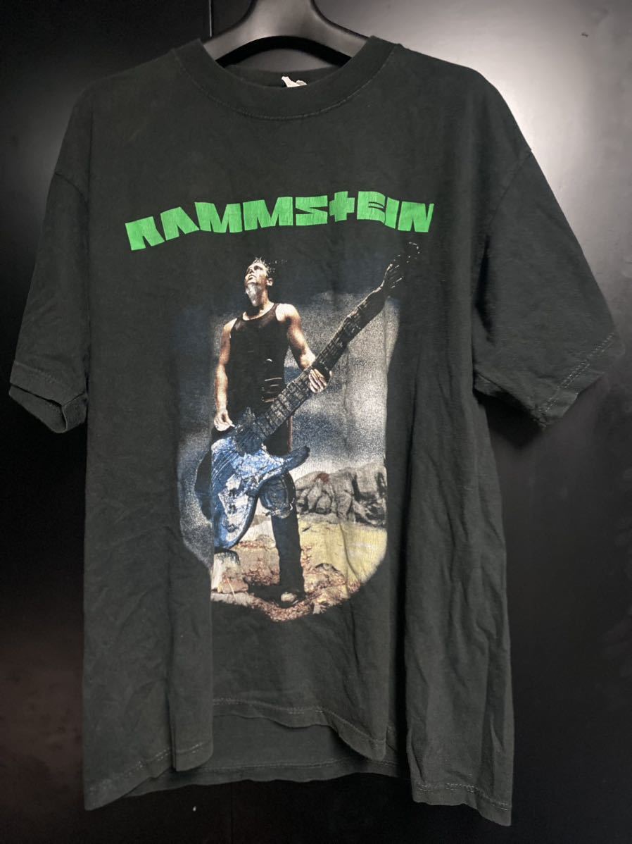 オリジナル 激レア当時物RAMMSTEIN ブラック バンドTシャツ