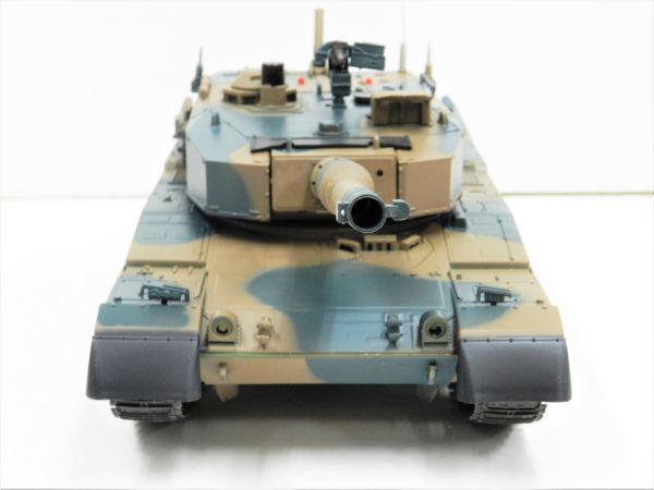 Heng Long 2.4GHz 1/24 Ground Self-Defense Force 90 тип танк * кий maru * *3808-1/2[ инфракрасные лучи Battle система есть на битва возможность покрашен конечный продукт ]