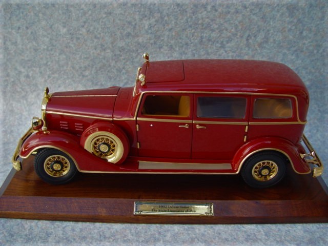 *1/18* Cadillac modified 1932 wooden exhibition pcs attaching ( plate attaching ) new goods unopened * last en propeller -*.. special car 