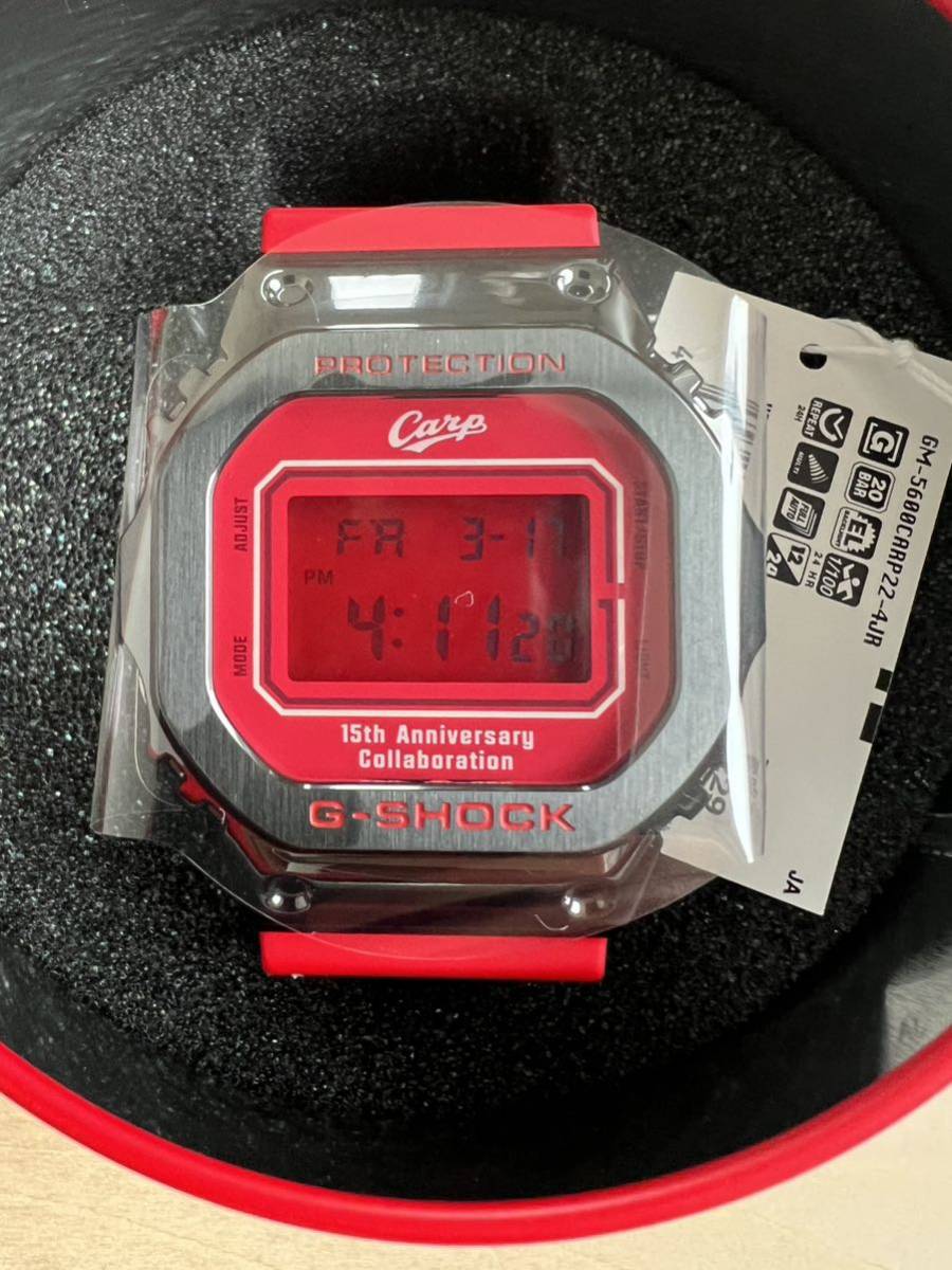 新品未使用 CASIO G-SHOCK 広島カープ GM-5600CARP22-4JR 2022年モデル