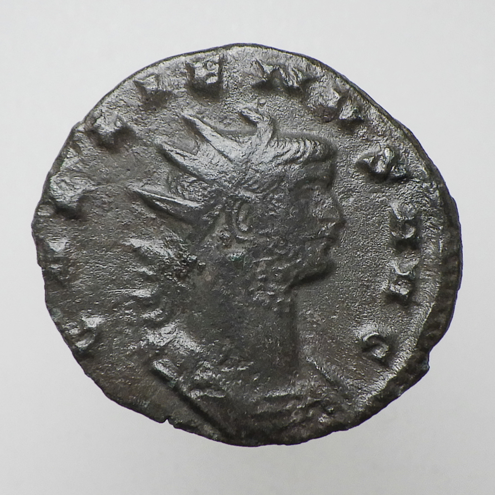 【古代ローマコイン】Gallienus（ガッリエヌス）クリーニング済 ブロンズコイン 銅貨(7emKBuz6p2)_画像1