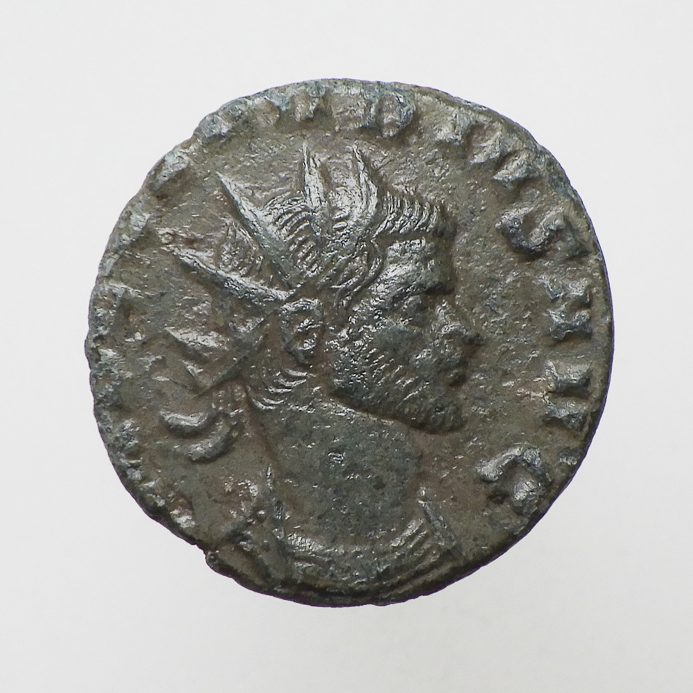 【古代ローマコイン】Claudius II（クラウディウス・ゴティクス）クリーニング済 ブロンズコイン 銅貨(kFs_FE9V9u)_画像1