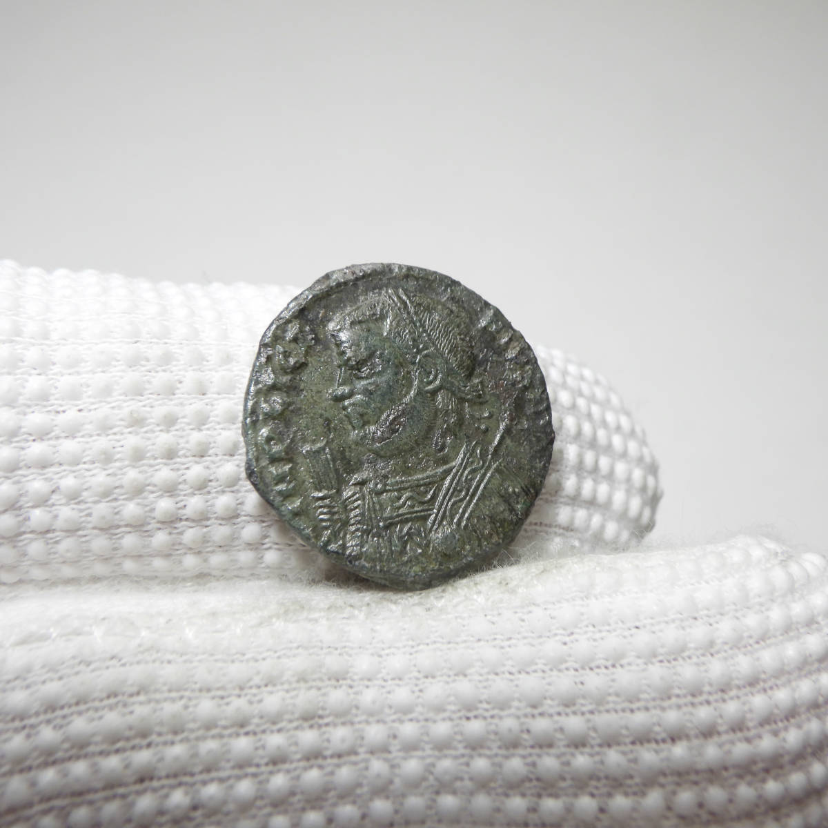 【古代ローマコイン】Licinius I（リキニウス）クリーニング済 ブロンズコイン 銅貨(yL28yTRSxN)_画像4