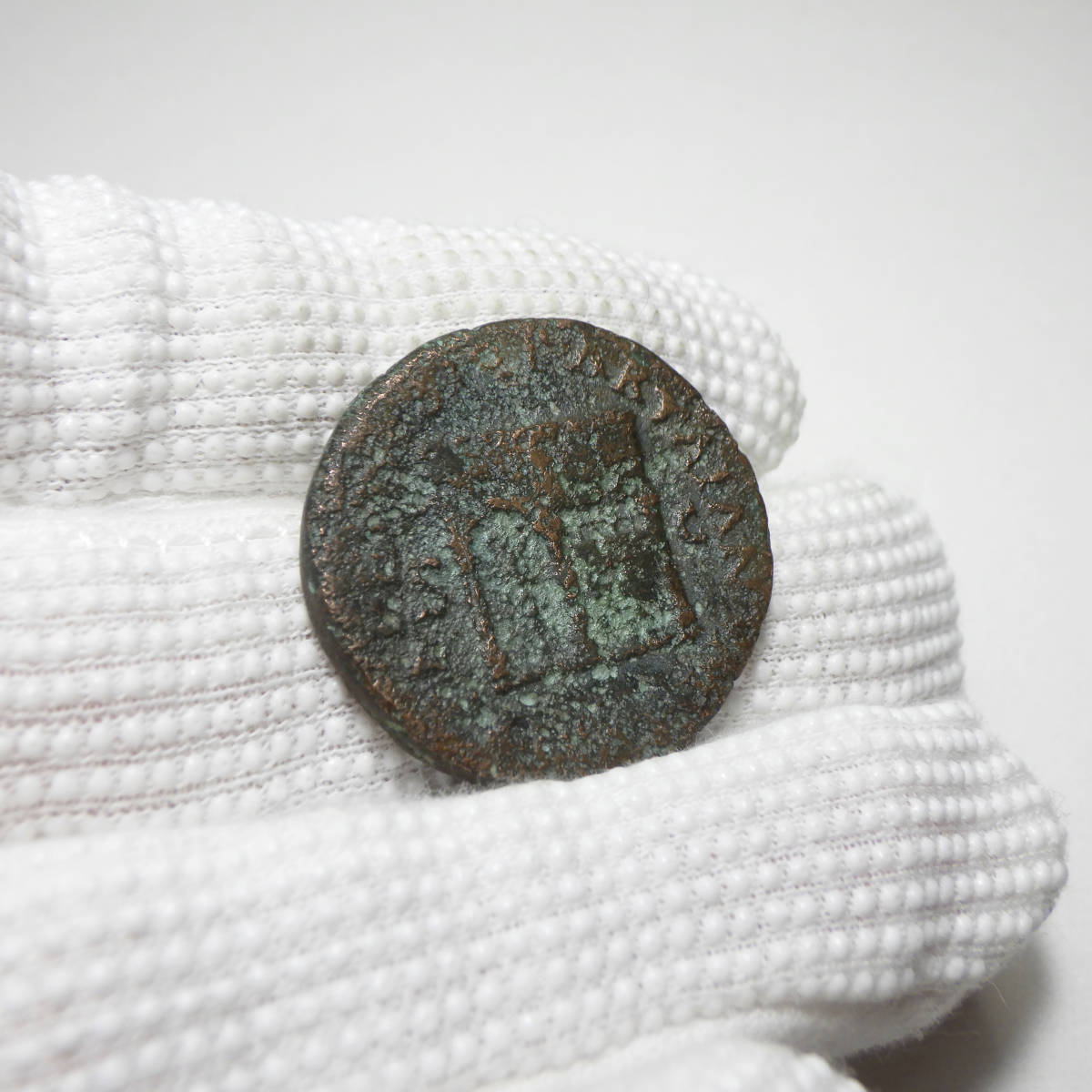 【古代ローマコイン】Nero（ネロ）クリーニング済 ブロンズコイン 銅貨(PR4C9SUaAg)_画像7