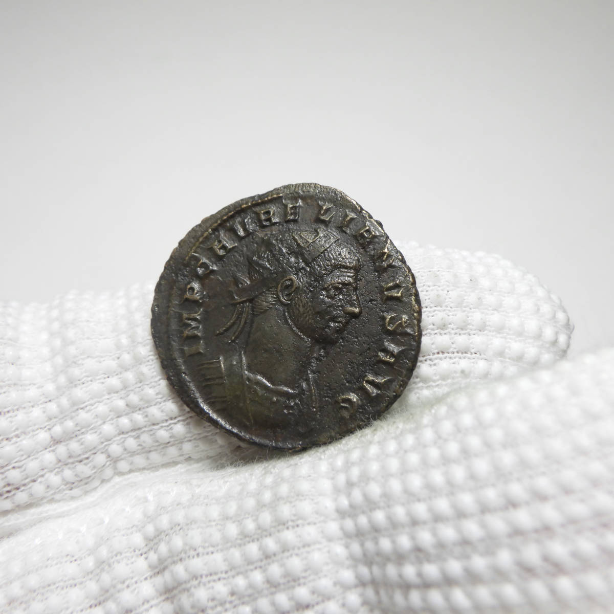 【古代ローマコイン】Aurelian（アウレリアヌス）クリーニング済 ブロンズコイン 銅貨(ha7thWRDrW)_画像4