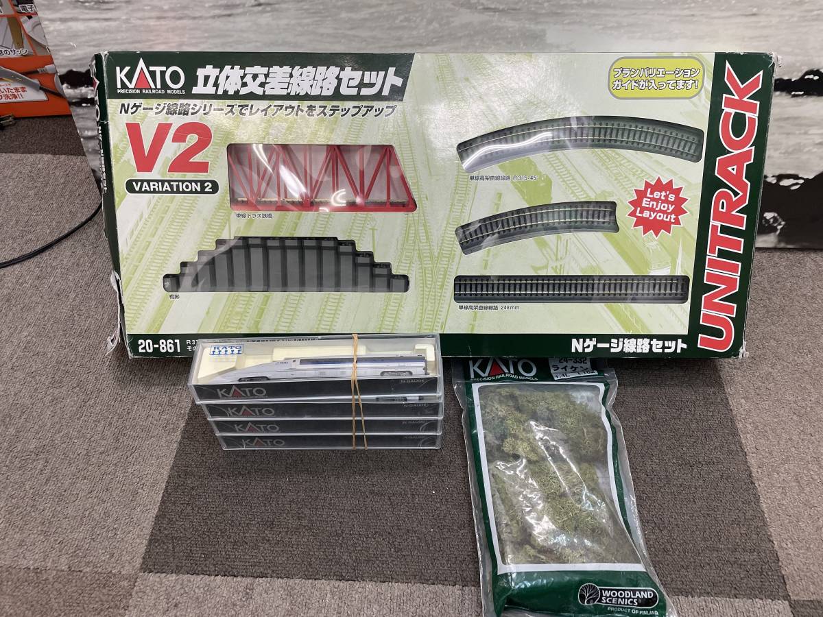 上7508 KATO 2点 おまとめ品 Nゲージ線路セット VARIATION 2 立体交差