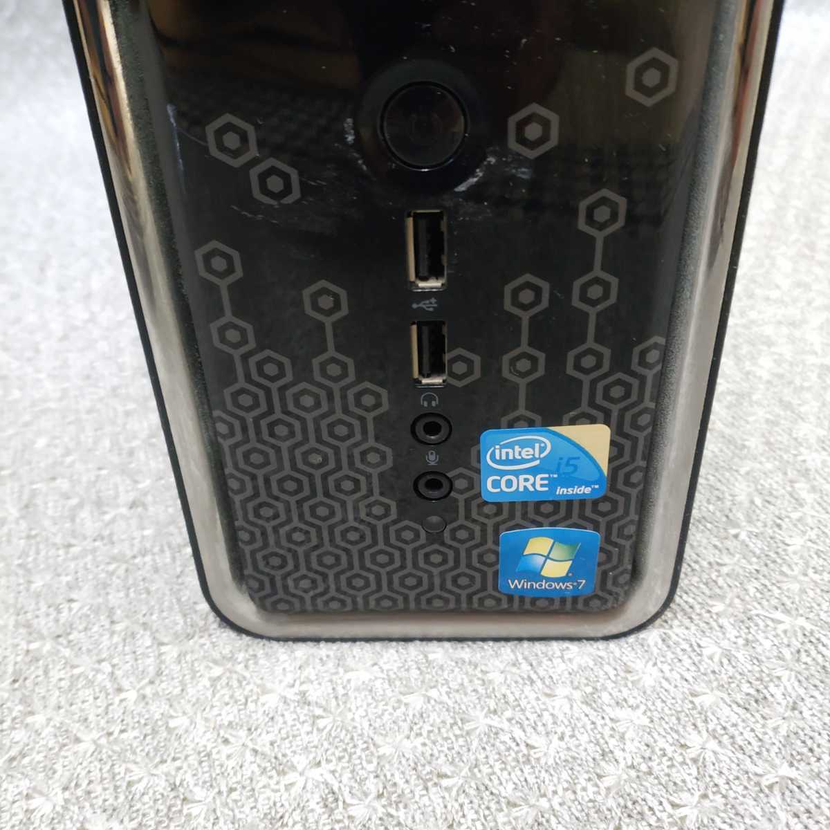 Windows XP,Vista,7,8,10,11 DELL Inspiron 580s Core i5-650/HDD500GB/メモリ4GB/HDMI/便利なソフト/リカバリー作成/T059a