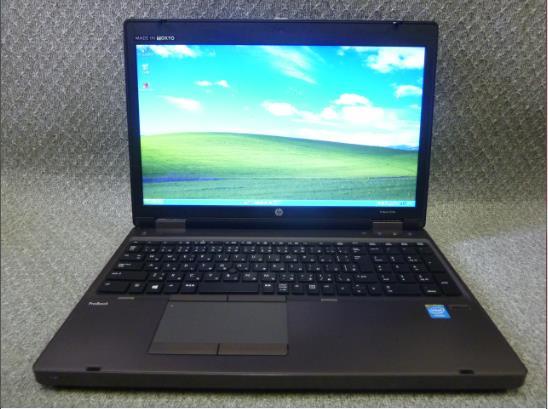 ★ Windows XP,7,10 選択可 15.6” hp ProBook 6570b ★ Celeron B840 1.90GHz/4GB/500GB/DVD/無線/USB3.0/便利なソフト/リカバリ作成/1983