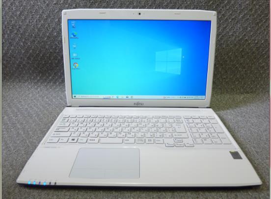 ★Windows 10 薄型 富士通 LIFEBOOK AH42/S ★ 高性能 Pentium 3558U/4GB/750GB/DVD/無線/USB3.0/カメラ/便利なソフト/リカバリ作成/2018