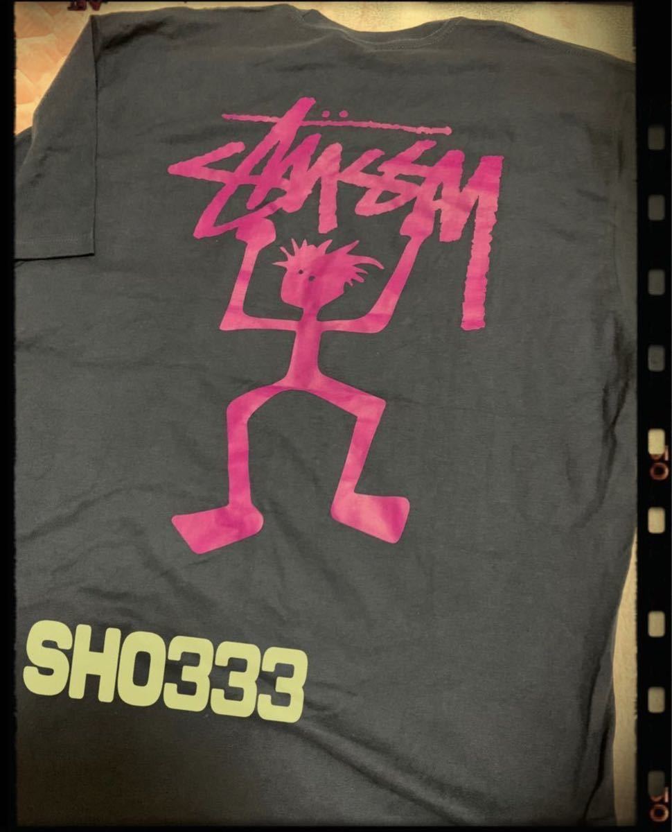 ↓↓値下げ#Stussy Ｗarrior Man Tシャツ #ステューシー L 新品未着用 (プリントTシャツ#ネイビー_画像3