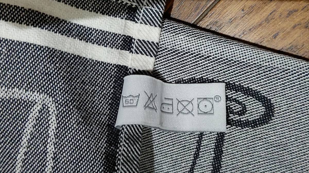 1-4 tea towel Winkler(68×49. perhaps cotton 100% ) kitchen * dining table supplies gray Monotone 