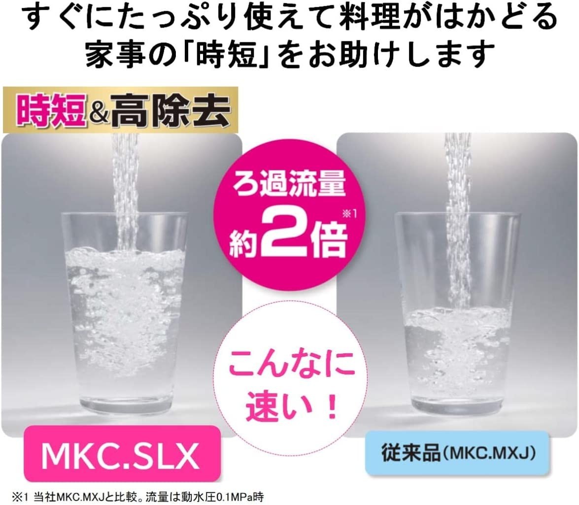 【送料無料】東レ トレビーノ 浄水器 蛇口直結型 カセッティシリーズ 交換カートリッジ 1個 MKC.SLX_画像7