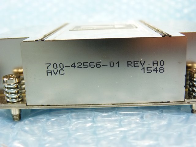 1MVM // Cisco UCS B200 M4 の CPU1 用 ヒートシンク クーラー / 700-42566-01 / ネジ間隔 約80mm //在庫5_画像2