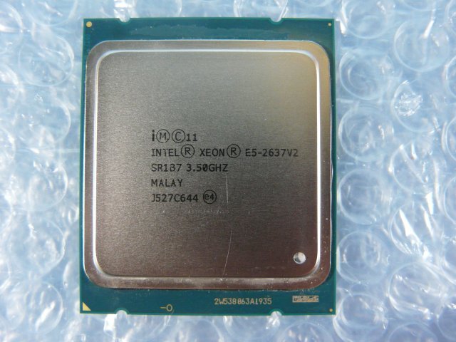 1MXQ // Intel Xeon E5-2637 V2 SR1B7 3.5GHz 4-Core Ivy Bridge-EP S1 Socket2011(LGA) MALAY//IBM System x3550 M4取外//在庫5_画像1