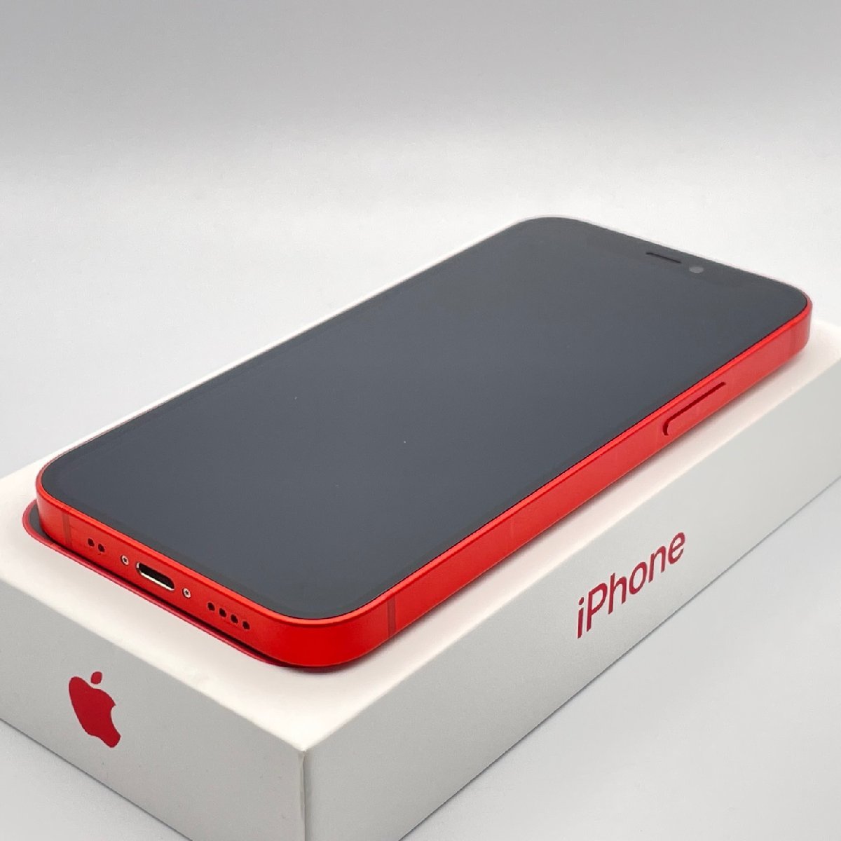 中古品 Apple アップル iPhone 12 mini 128GB (PRODUCT)RED SIMロックなし SIMフリー
