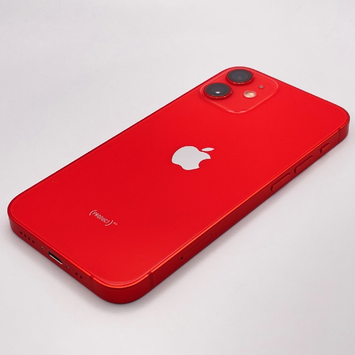 中古品 Apple アップル iPhone 12 mini 128GB (PRODUCT)RED SIMロックなし SIMフリー
