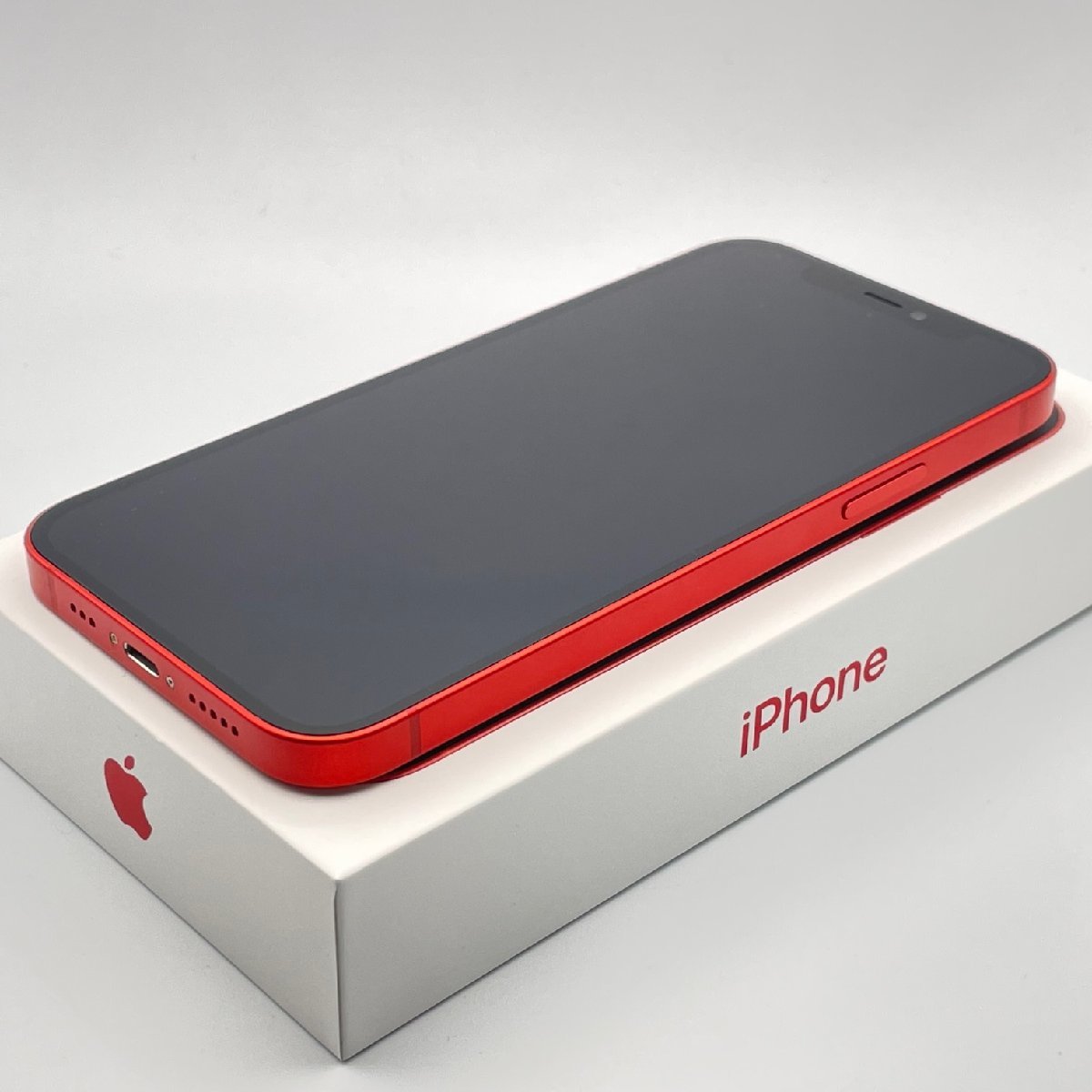 品 Apple アップル iPhone 12 128GB (PRODUCT)RED SIMロックなし SIM