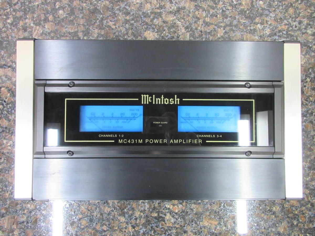 まずまずの美品】Mcintosh 車載用パワーアンプ MC431M